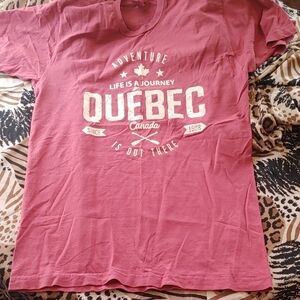 Quebec Adventure T-shirt Sz M